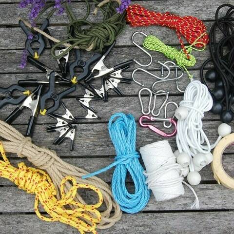 Fixings, Ropes, & Pegs